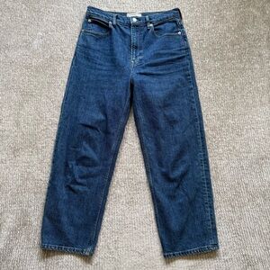 Everlane Women's Ankle & Cropped Jeans - Dark Blue